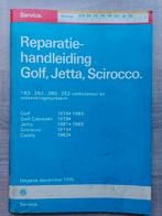 Werkplaatsboek Vw Golf Scirocco Cabrio Carburateur ontstekin, Boeken, Ophalen of Verzenden, Gelezen, Volkswagen