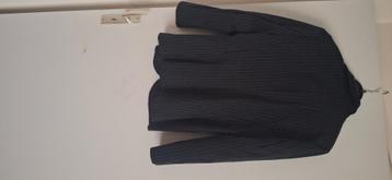 Krijt Gestreept donker blauw jasje  beschikbaar voor biedingen