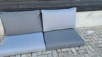 Suns kussenset, 2x 88x76cm, all weather, grijs, Tuin en Terras, Nieuw, Ophalen