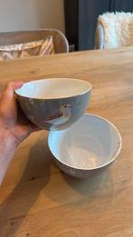 Pip studio khaki vogel grote kommen (ongebruikt), Antiek en Kunst, Ophalen of Verzenden