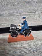 Kerstdorp politie met de fiets kersthuisjes, Ophalen of Verzenden, Zo goed als nieuw