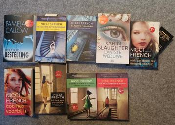 Boeken (Thrillers) beschikbaar voor biedingen