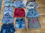 5 korte broekjes en 5 rokjes blue ridge hema WE europe kids, Ophalen of Verzenden, Zo goed als nieuw, Maat 110