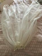 Bruidssluier, tiara en haaraccessoires - complete set, Ophalen of Verzenden, Zo goed als nieuw, Wit, Accessoires