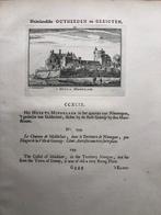 299 / Middelaar het Kasteel Kopergravure 1733, Antiek en Kunst, Kunst | Etsen en Gravures, Ophalen of Verzenden