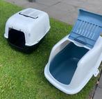 Kattenbak wit met blauw /grijs, Dieren en Toebehoren, Ophalen, Nieuw