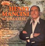 Henry Mancini 40 Greatest Dubbel LP, Ophalen of Verzenden, 1960 tot 1980, Zo goed als nieuw, 12 inch