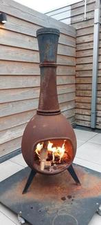 zwaar gietijzeren tuinhaard, Ophalen, Gebruikt