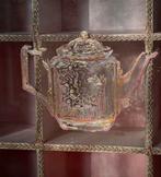 Theedoos met doosje voor lekkernijen, Ophalen of Verzenden, Zo goed als nieuw