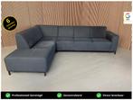 GRATIS LEVERING Hoekbank Donkerblauw 290x220 GEREINIGD, 250 tot 300 cm, Hoekbank, Ophalen of Verzenden, Zo goed als nieuw