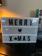 Leuke Lightbox met Letters - Kerstthema, Huis en Inrichting, Ophalen of Verzenden, Zo goed als nieuw