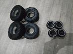 1.9 proline hyrax 120mm met plastieken beadlocks zgan, Hobby en Vrije tijd, Modelbouw | Radiografisch | Auto's, Elektro, Ophalen of Verzenden