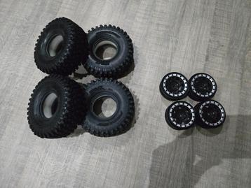 1.9 proline hyrax 120mm met plastieken beadlocks zgan beschikbaar voor biedingen