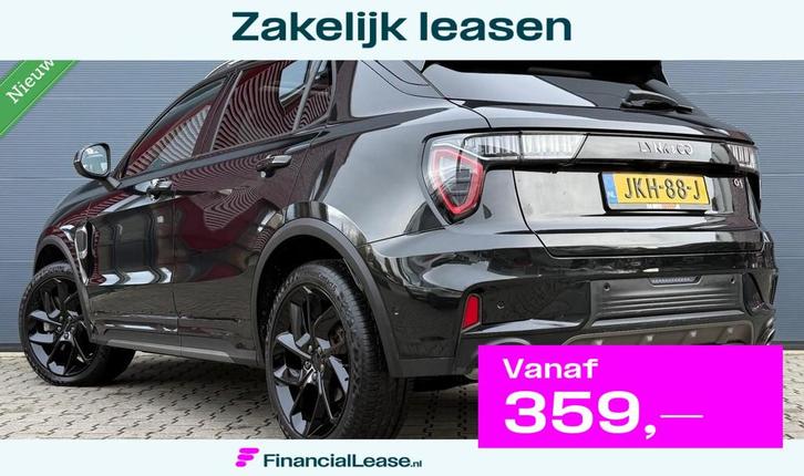 Lynk & Co 01 1.5 Black-Edition/Pano.dak/LED/Clima/Carplay/LE, Auto's, Lynk & Co, Bedrijf, Lease, Financial lease, ABS, Adaptive Cruise Control