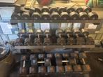 Lifemaxx Dumbbellset 12-38 kg met rek, Sport en Fitness, Fitnessmaterialen, Ophalen, Dumbbell, Gebruikt, Lifemaxx