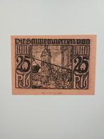 Duits Notgeld Warburg Noodgeld, Postzegels en Munten, Bankbiljetten | Europa | Niet-Eurobiljetten, Duitsland, Ophalen of Verzenden