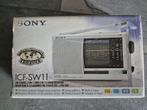 Sony ICF-SW11 Band Receiver Radio FM/AM, Audio, Tv en Foto, Radio's, Ophalen of Verzenden, Zo goed als nieuw, Radio