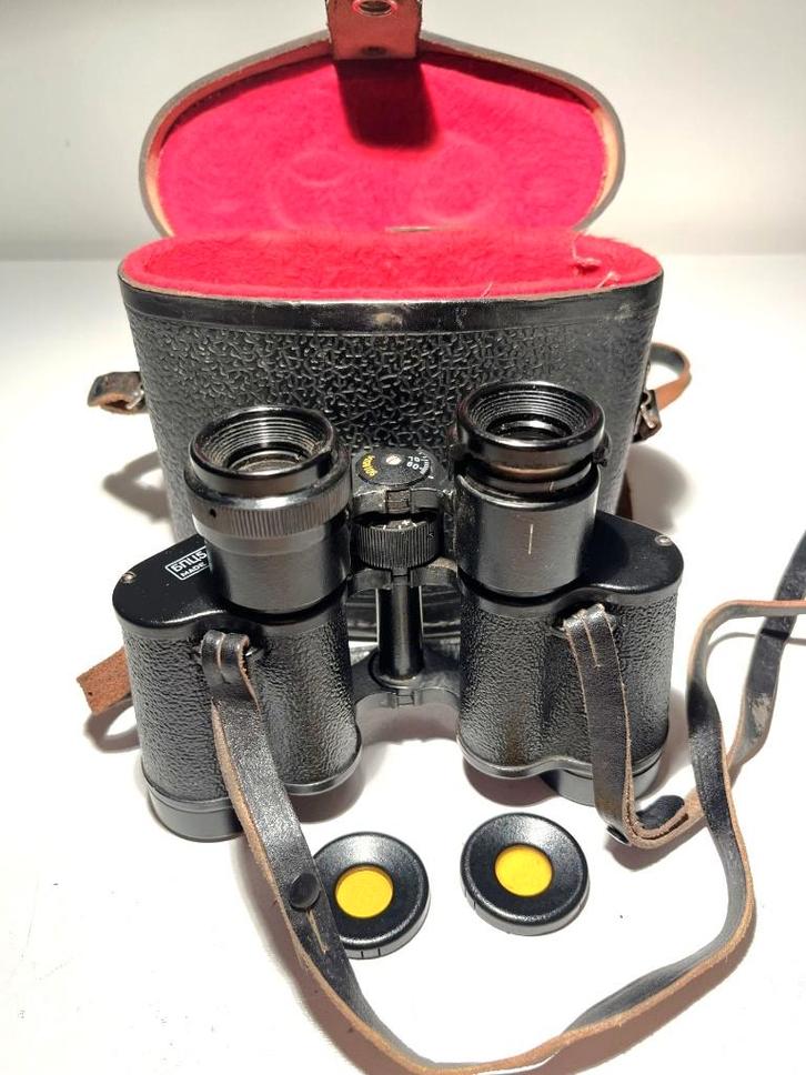 8x30 USSR БПЦ5 verrekijker, Audio, Tv en Foto, Optische apparatuur | Verrekijkers, Gebruikt, Overige typen, 8 tot 12x, Met hoes of tas