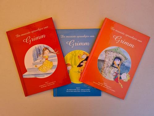 De mooiste sprookjes van Grimm (deel 1,2 of 3), Boeken, Sprookjes en Fabels, Zo goed als nieuw, Verzenden