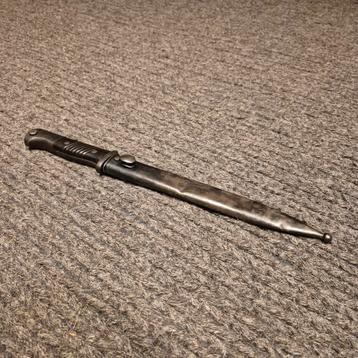 Duitse K98 bajonet maker BYM 1943 ww2 beschikbaar voor biedingen