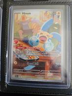 Pokemon Minun 194/182 Paradox Rift, Ophalen of Verzenden, Zo goed als nieuw, Losse kaart, Foil