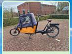 Regentent en zitbankje bakfiets Vogue., Gebruikt, Huif, 2 kinderen, Ophalen