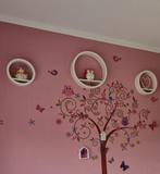 Ronde wandplanken set van 4st, Ophalen, Zo goed als nieuw, Wanddecoratie