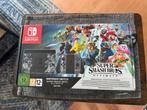 Lees Info AUB Nintendo Switch Limited Edition SSB, Ophalen, Online, Vechten, Zo goed als nieuw
