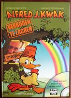 ALFRED J. KWAK VERBODEN TE LACHEN INCLUSIEF DVD , CD VINTAGE, Cd's en Dvd's, Dvd's | Kinderen en Jeugd, Alle leeftijden, Zo goed als nieuw