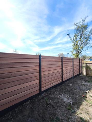 Hout beton schuttingen  beschikbaar voor biedingen