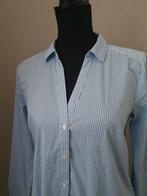 Zo goed als nieuwe wit met blauw getaileerde gestreepte H&M, Maat 38/40 (M), H&M, Blauw, Ophalen of Verzenden