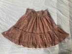 Rokje met glitter pailletten, Eight Paris, maat S, Kleding | Dames, Beige, Ophalen of Verzenden, Zo goed als nieuw, Knielengte