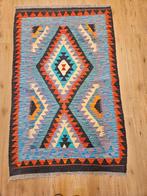Handgeweven oosterse wollen kelim 137x86, Info@SlatsAntiek.nl, 100 tot 150 cm, Vof Slats Antiek, Kelim