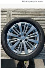 Peugeot 208 Velgen met banden 195/55/R16, Ophalen, Gebruikt, Velg(en), 16 inch