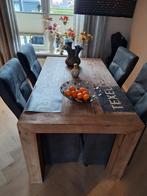 Eethoek, Huis en Inrichting, Complete eetkamers, Ophalen, Gebruikt, 4 tot 6 stoelen