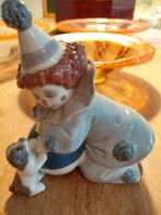 Lladro Clown met Hondje - Showroom Conditie!, Antiek en Kunst, Kunst | Beelden en Houtsnijwerken, Ophalen