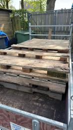 8x Pallets hardhout, gratis af te halen, Tuin en Terras, Haardhout, Minder dan 3 m³, Ophalen, Overige houtsoorten, Blokken