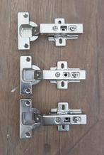 3x Hettich Kastscharnieren Voorliggend Potmaat van 35 mm, Ophalen, Zo goed als nieuw