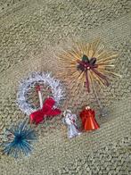 Oude tinsel kerstversiering, Ophalen of Verzenden, Gebruikt