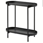 Ikea Olivblad plantentafel - binnen/buiten, Minder dan 55 cm, Metaal of Aluminium, Zo goed als nieuw, Modern