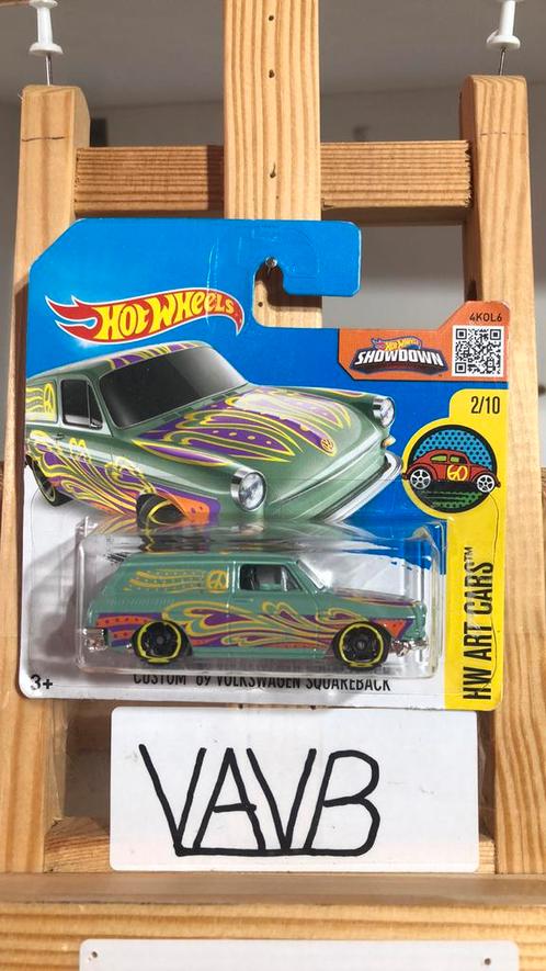 Vw 1 Volkswagen squareback Hot Wheels Hotwheels VAVB nieuw, Hobby en Vrije tijd, Modelauto's | Overige schalen, Nieuw, Auto, Ophalen of Verzenden