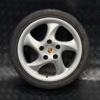 Porsche 996 / Boxster velgenset + Zeknova semi slicks, Auto-onderdelen, Ophalen, 18 inch, Gebruikt, Velg(en)
