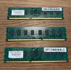 DDR3 1333 3x2GB RAM Sticks, Computers en Software, RAM geheugen, Ophalen of Verzenden, Gebruikt, DDR3, Desktop