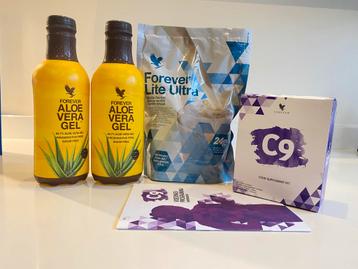 C9 detox Forever aloe vera gel vanille shake nieuw beschikbaar voor biedingen