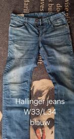 Hallinger jeans W33 L34 blauw, Blauw, Hallinger, Ophalen of Verzenden, W33 - W34 (confectie 48/50)