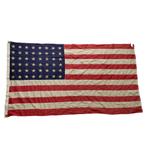 WWII US 48 Star Flag, Ophalen of Verzenden, Landmacht, Amerika, Embleem of Badge