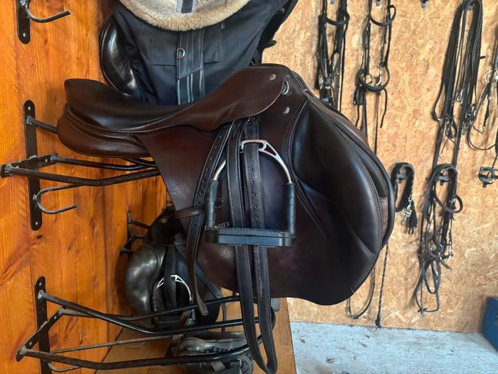 Zadel Passier Hannover, Dieren en Toebehoren, Paarden en Pony's | Zadels, Zo goed als nieuw, Springen, Ophalen of Verzenden