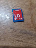 1GB SD kaartje, Audio, Tv en Foto, Fotografie | Geheugenkaarten, SD, Gebruikt, Fotocamera, Hema