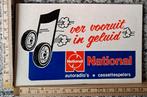 Vintage sticker ver vooruit in geluid National autoradio's, Verzamelen, Ophalen of Verzenden, Zo goed als nieuw
