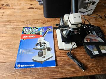 Microscoop biologische al 20x-1280x incl pc ocular nieuw beschikbaar voor biedingen